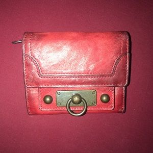 Maroon Frye Wallet